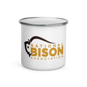 NBA Logo Enamel Mug