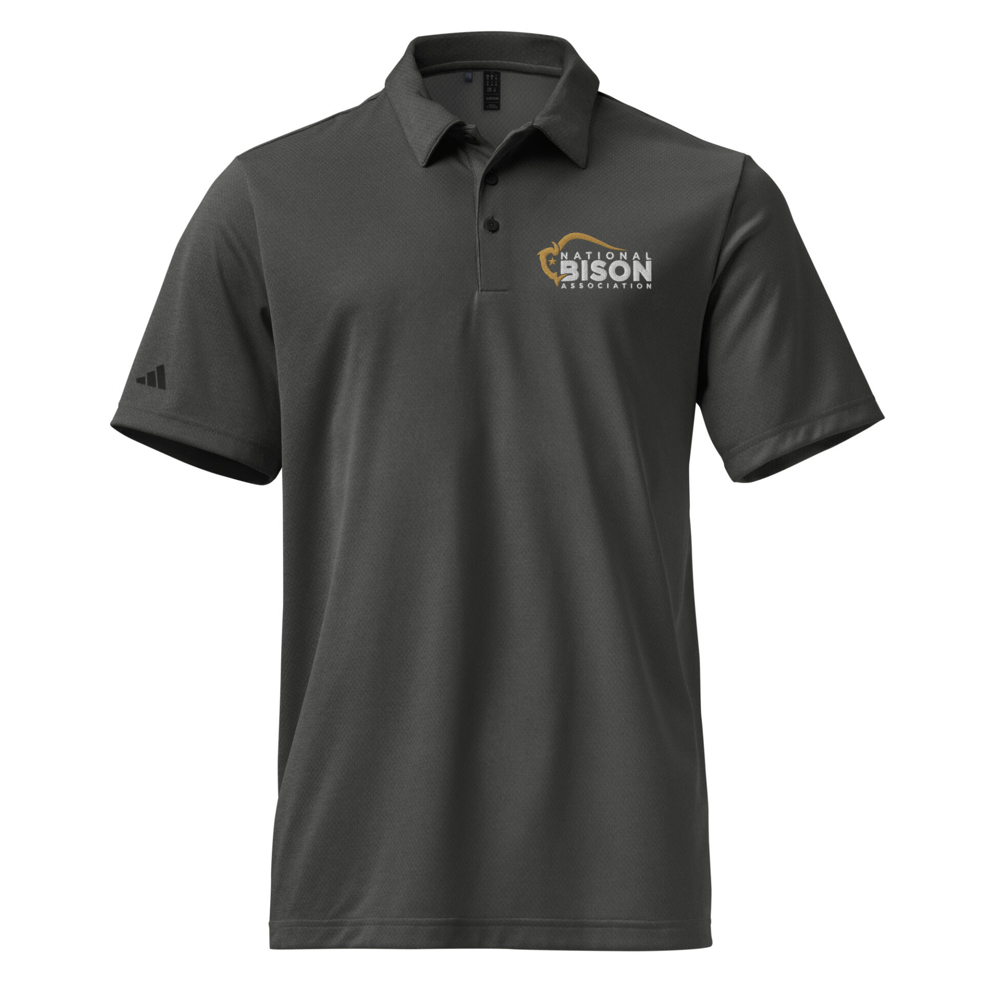 Embroidered NBA Logo Adidas Men's Polo