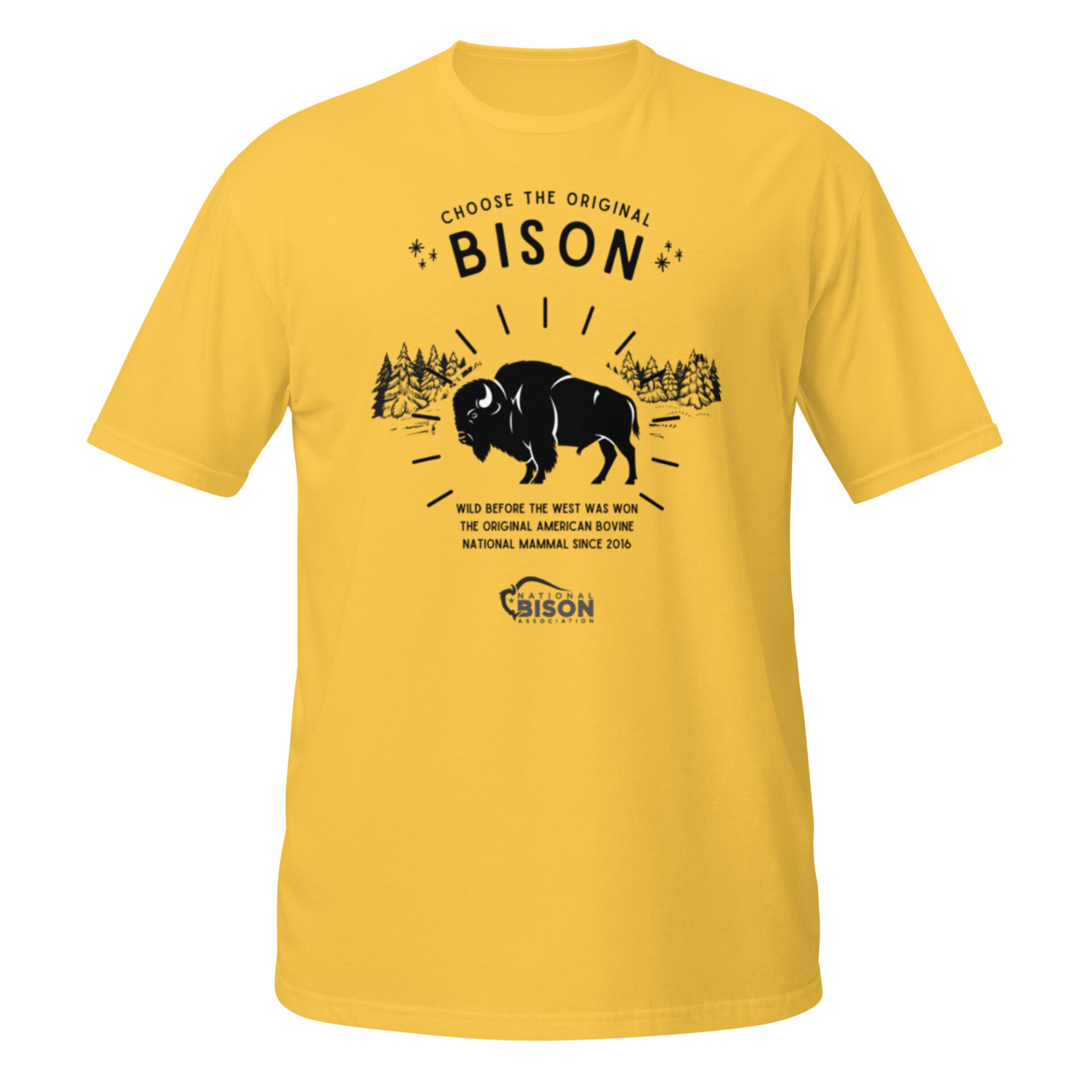 Choose the Original Bison Short-Sleeve Unisex T-Shirt